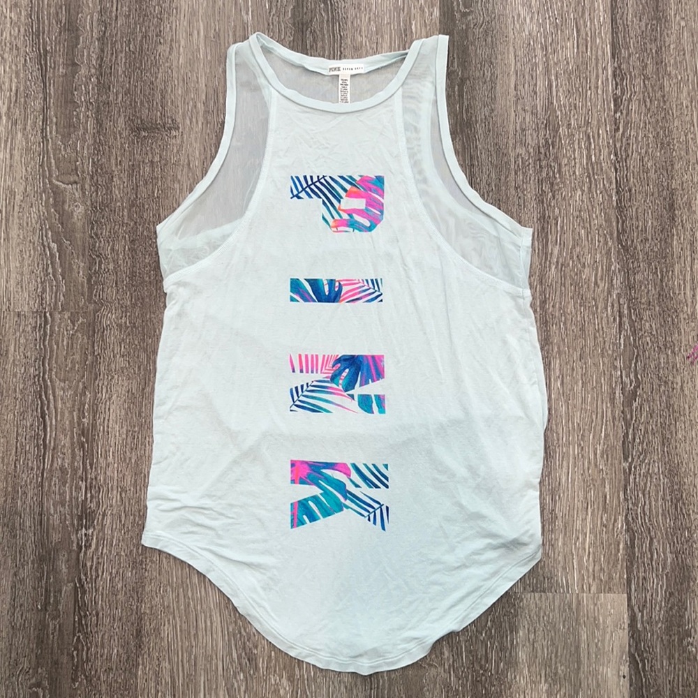 Pink Victoria's Secret Muscle Tank Super Soft Small
